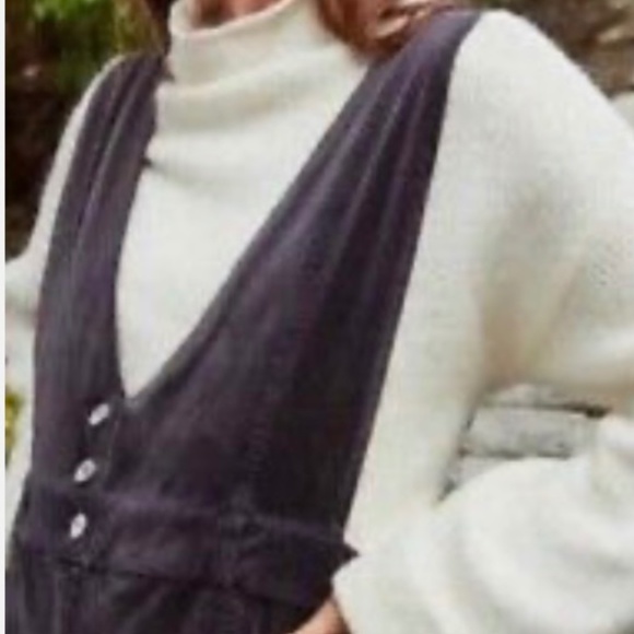 Pilcro and the Letterpress. by Anthropologie Velvet Jumpsuit - Picture 1 of 8